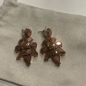 JCrew Bronze Statement Earrings